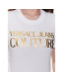 Versace Jeans Couture Тишърт 74HAHT01 Бял Regular Fit - Pepit.bg