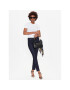 Versace Jeans Couture Тишърт 74HAHT06 Бял Regular Fit - Pepit.bg