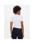 Versace Jeans Couture Тишърт 74HAHT06 Бял Regular Fit - Pepit.bg
