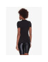 Versace Jeans Couture Тишърт 74HAHT06 Черен Regular Fit - Pepit.bg