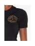 Versace Jeans Couture Тишърт 74HAHT06 Черен Regular Fit - Pepit.bg