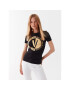 Versace Jeans Couture Тишърт 74HAHT10 Черен Regular Fit - Pepit.bg