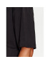 Versace Jeans Couture Тишърт 75GAHF05 Черен Oversize - Pepit.bg
