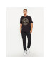Versace Jeans Couture Тишърт 75GAHT05 Черен Regular Fit - Pepit.bg