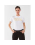 Versace Jeans Couture Тишърт 75HAHT01 Бял Regular Fit - Pepit.bg