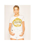 Versace Jeans Couture Тишърт B2HVA7E0 Бял Regular Fit - Pepit.bg