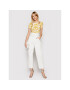 Versace Jeans Couture Тишърт B2HWA708 Жълт Slim Fit - Pepit.bg