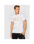 Versace Jeans Couture Тишърт Garanzia Foil 71GAHT01 Бял Regular Fit - Pepit.bg