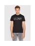 Versace Jeans Couture Тишърт Logo 73GAHF05 Черен Regular Fit - Pepit.bg