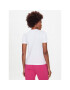 Versace Jeans Couture Тишърт Logo 74HAHT03 Бял Regular Fit - Pepit.bg