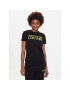 Versace Jeans Couture Тишърт Logo 74HAHT03 Черен Regular Fit - Pepit.bg