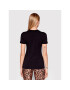 Versace Jeans Couture Тишърт Mirror 72HAHG01 Черен Regular Fit - Pepit.bg