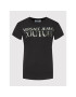 Versace Jeans Couture Тишърт Mirror 72HAHG01 Черен Regular Fit - Pepit.bg