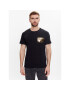 Versace Jeans Couture Тишърт Piece Text Foil 74GAHG02 Черен Regular Fit - Pepit.bg