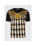 Versace Jeans Couture Тишърт Print Coin 72GAH6RC Черен Regular Fit - Pepit.bg