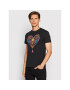 Versace Jeans Couture Тишърт Valentine 71GAHP01 Черен Regular Fit - Pepit.bg