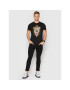 Versace Jeans Couture Тишърт Vemblem Leaf 71GAHF05 Черен Regular Fit - Pepit.bg