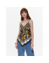 Versace Jeans Couture топ 74HAM2A5 Черен Regular Fit - Pepit.bg