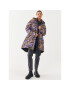 Versace Jeans Couture Зимно яке 73HAT400 Виолетов Oversize - Pepit.bg