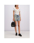 Versace Jeans Тишърт B2HTB7P1 Бял Regular Fit - Pepit.bg