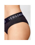 Versace Класически дамски бикини Logo AUD04071 Черен - Pepit.bg