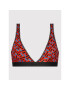 Versace Сутиен бралет Greca Signature 1002594 Червен - Pepit.bg