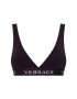 Versace Сутиен бралет Logo AUD04069 Черен - Pepit.bg