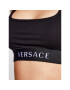 Versace Сутиен-топ Logo Sports AUD04068 Черен - Pepit.bg