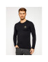 Versace Тениска с дълъг ръкав Girocollo AUU01007 Черен Regular Fit - Pepit.bg