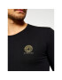 Versace Тениска с дълъг ръкав Girocollo AUU01007 Черен Regular Fit - Pepit.bg