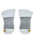 Vibram Fivefingers Чорапи къси унисекс Atlethic No-Show S21N02 Сив - Pepit.bg