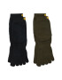 Vibram Fivefingers Комплект 2 чифта дълги чорапи мъжки Wool Blend Crew S15C12P Черен - Pepit.bg