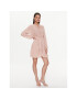 ViCOLO Коктейлна рокля TE0130 Бежов Regular Fit - Pepit.bg