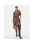 ViCOLO Рокля тип риза TR0628 Черен Regular Fit - Pepit.bg