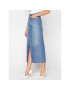 Victoria Victoria Beckham Дънкова пола Front Split Denim 2420DSK002098A Син Regular Fit - Pepit.bg