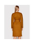 Victoria Victoria Beckham Ежедневна рокля 1122WDR003327C Кафяв Regular Fit - Pepit.bg