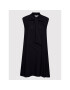 Victoria Victoria Beckham Ежедневна рокля 1122WDR003477A Черен Relaxed Fit - Pepit.bg