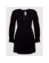 Victoria Victoria Beckham Коктейлна рокля 1122WDR003389B Черен Regular Fit - Pepit.bg