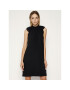 Victoria Victoria Beckham Коктейлна рокля Fluid Crepe 2220WDR001185B Черен Regular Fit - Pepit.bg