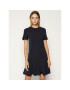 Victoria Victoria Beckham Коктейлна рокля Textured Lightweight 2220WDR001025B Тъмносин Regular Fit - Pepit.bg