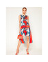 Victoria Victoria Beckham Лятна рокля Printed Heavy Poly 2120WDR000489A Цветен Regular Fit - Pepit.bg