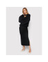 Victoria Victoria Beckham Плетена рокля 2321KDR002998A Черен Regular Fit - Pepit.bg