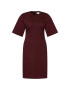 Victoria Victoria Beckham Плетена рокля Ponti 2221JDR002477A Бордо Slim Fit - Pepit.bg