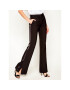 Victoria Victoria Beckham Текстилни панталони Lw Double Face 2120WTR000431B Черен Relaxed Fit - Pepit.bg