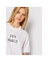 Victoria Victoria Beckham Тишърт Ffs Smile 2221JTS002512A Бял Regular Fit - Pepit.bg