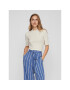 Vila Блуза 14088347 Бежов Slim Fit - Pepit.bg