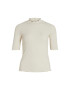 Vila Блуза 14088347 Бежов Slim Fit - Pepit.bg