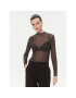 Vila Блуза 14088372 Черен Slim Fit - Pepit.bg