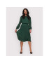 Vila Блуза Adeline 14076633 Зелен Relaxed Fit - Pepit.bg