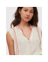 Vila Блуза Michelle 14075275 Екрю Regular Fit - Pepit.bg